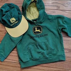 John Deere Hoodie and Hat